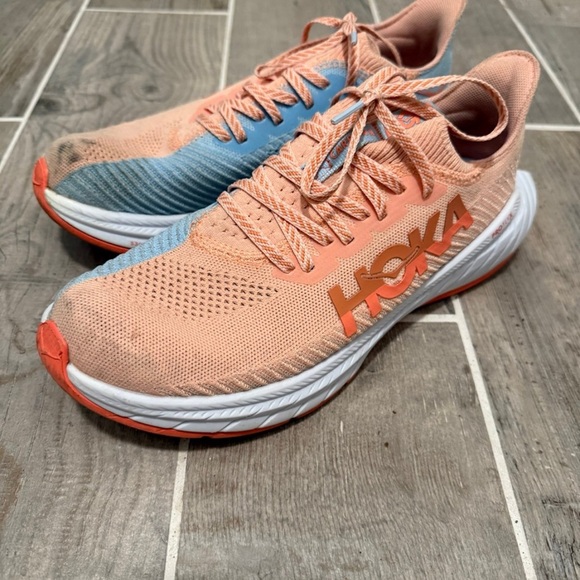 Hoka Shoes - Hoka Coral and Sky Athletic Shoes